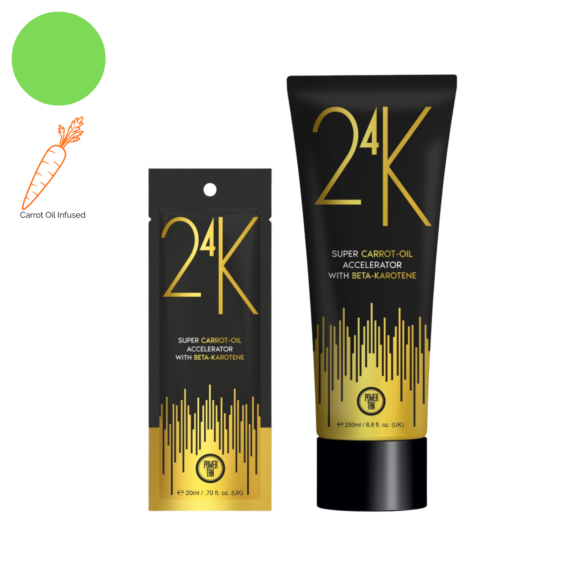 Power Tan 24K Super Carrot Oil Accelerator