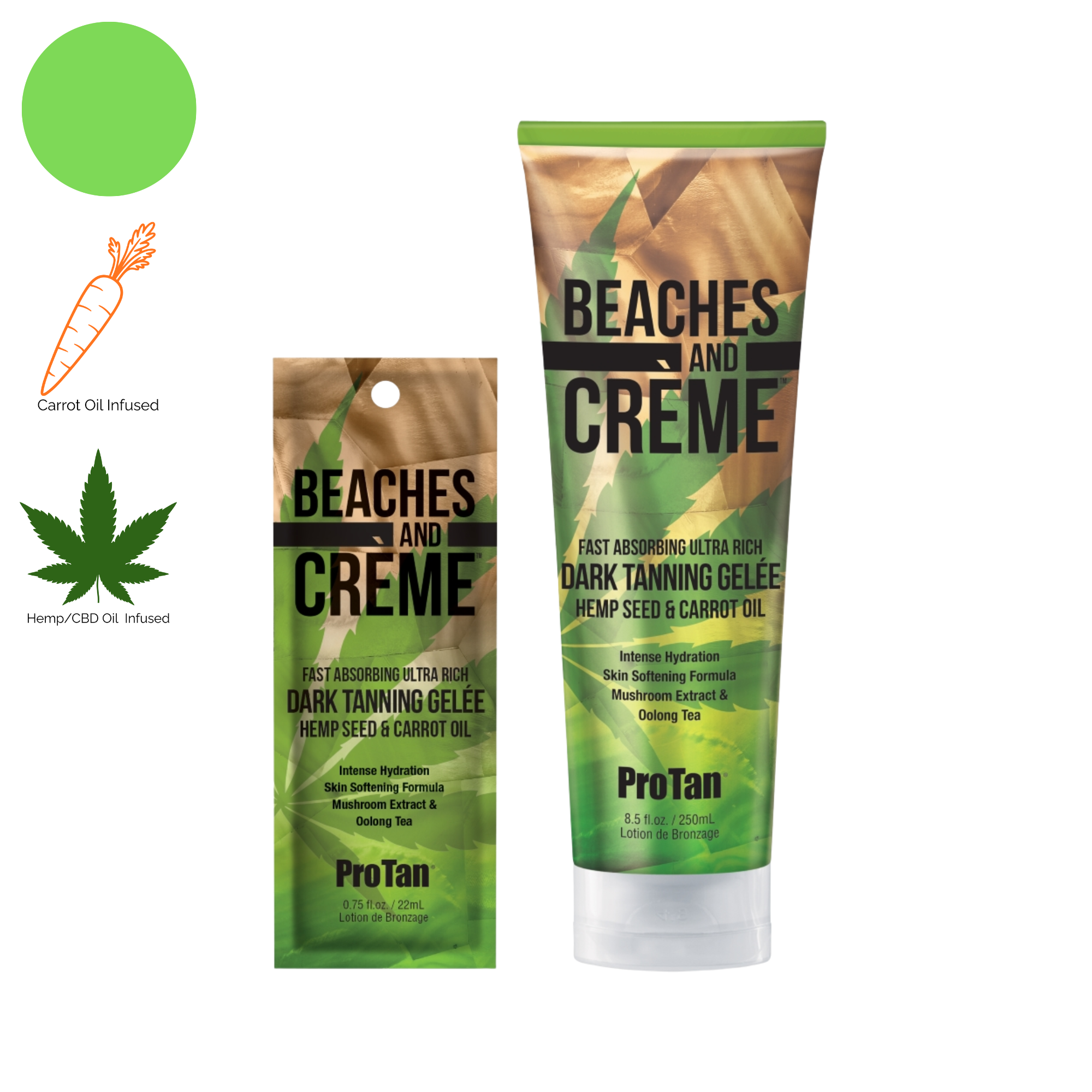 ProTan Beaches & Creme Dark Tanning Gelee