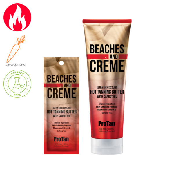 ProTan Beaches & Cremé Gelee Sizzling Hot Tanning Butter