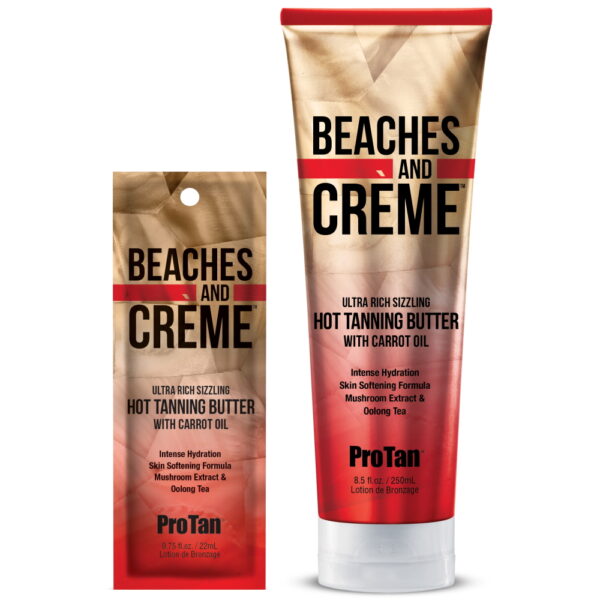 ProTan Beaches & Cremé Gelee Sizzling Hot Tanning Butter