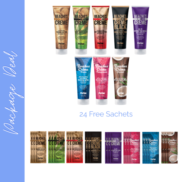 ProTan Beaches and Creme Intro Kit