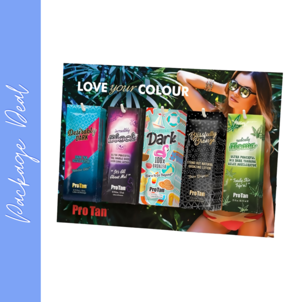 ProTan Saturnia Sachet Counter Deal