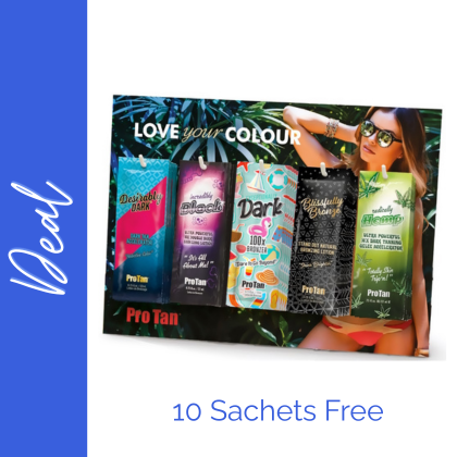 ProTan Saturnia Sachet Counter Deal