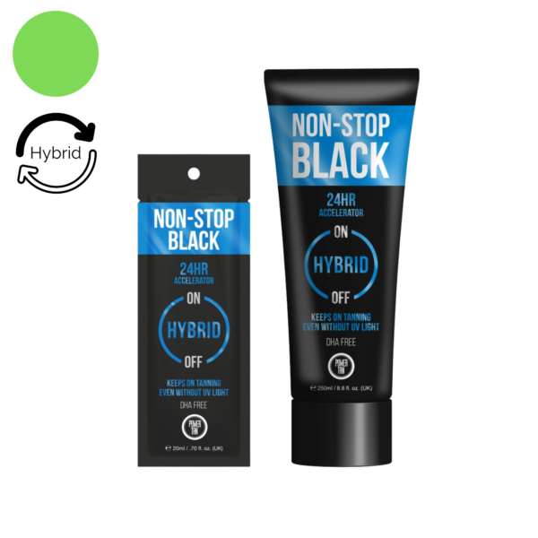 Power Tan Non-Stop Black Hybrid Accelerator