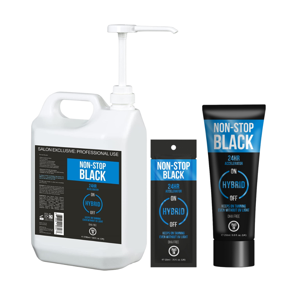 Power Tan Non-Stop Black Hybrid Accelerator