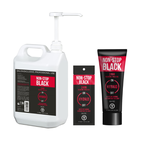 Power Tan Non-Stop Black Hybrid Tingle Gelee