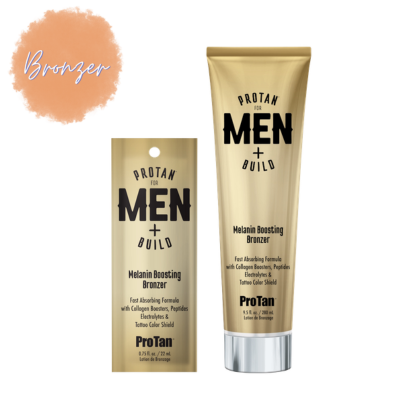 ProTan Men + Build Melanin Boosting Bronzer