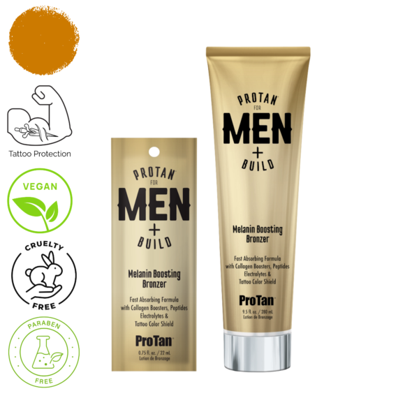 ProTan Men + Build Melanin Boosting Bronzer