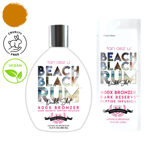 Tan Asz U Beach Black Rum