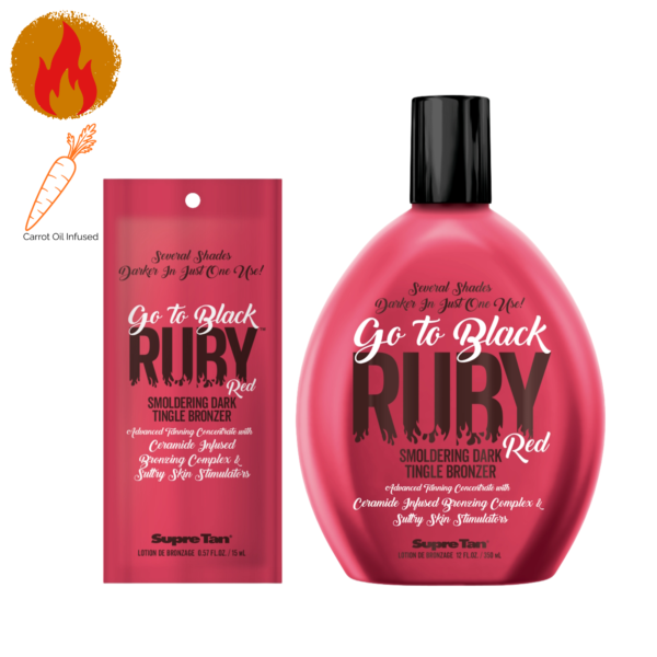 Supre Tan Go To Black Ruby Red