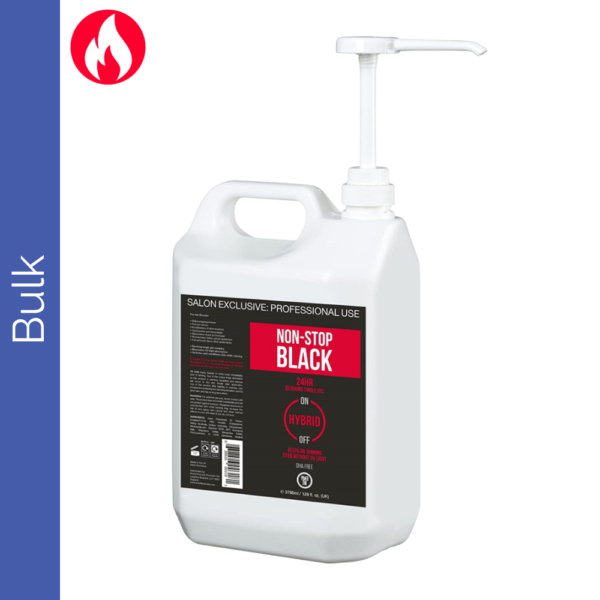 Power Tan Non-Stop Black Hybrid Tingle Gelee Gallon