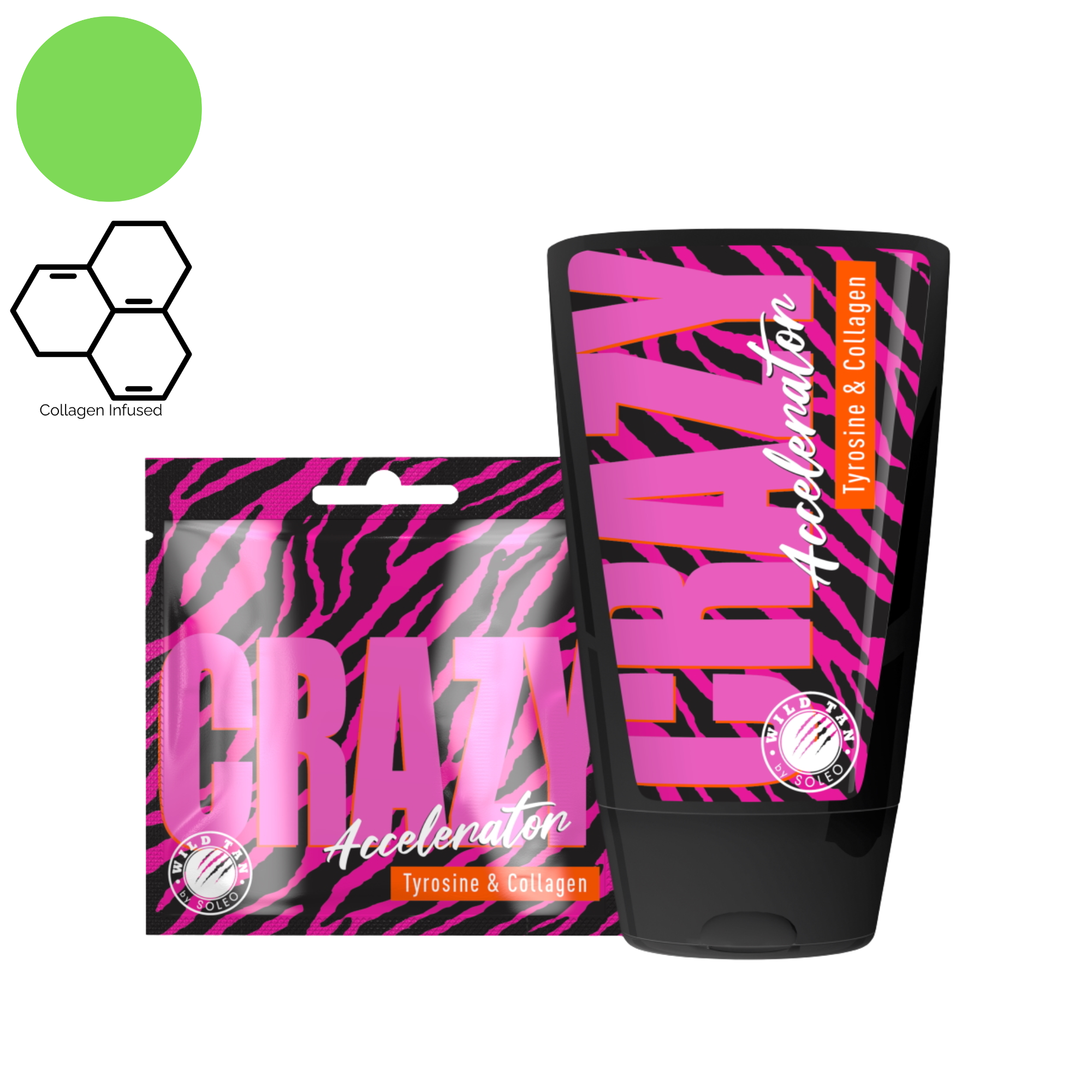 Soleo Wild Tan Crazy Accelerator