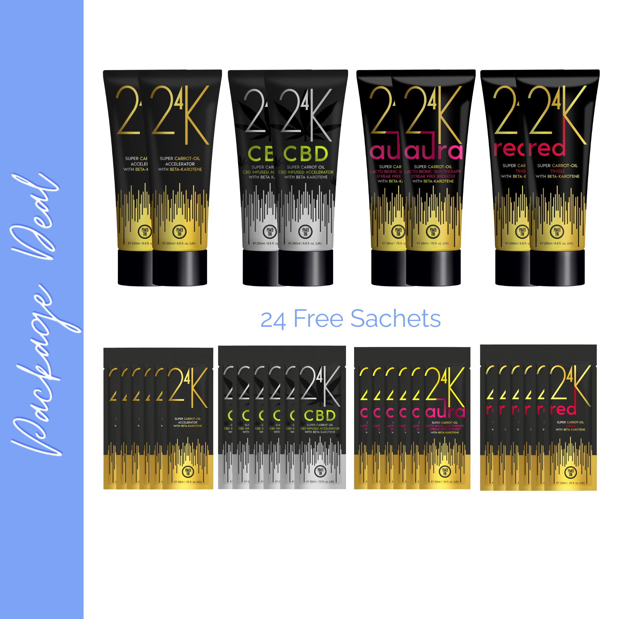 Power Tan 24k Package Deal