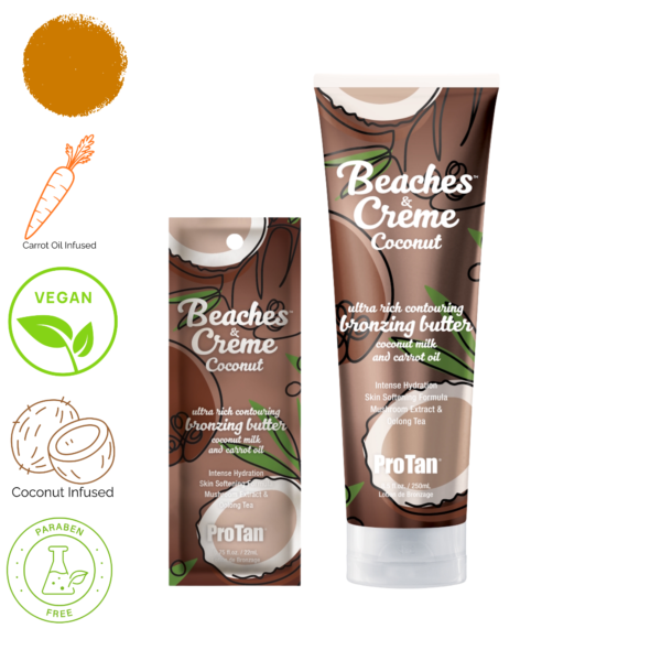 Pro Tan Beaches and Crème Coconut