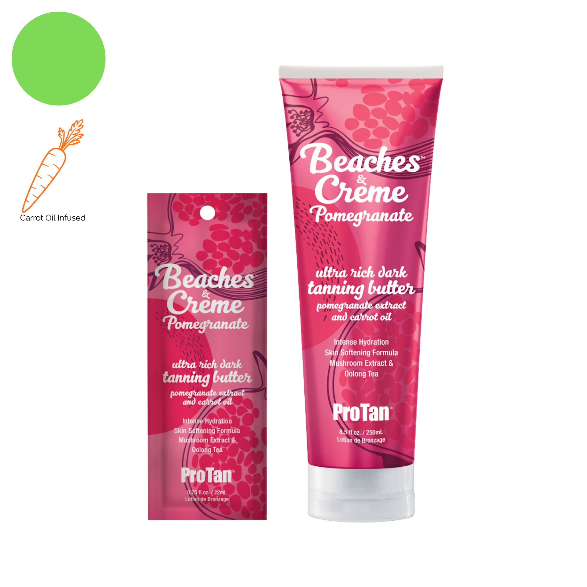 ProTan Beaches & Creme Pomegranate
