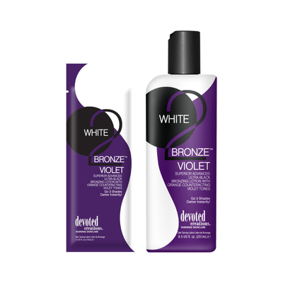 Devoted Creations White 2 Bronze Violet
