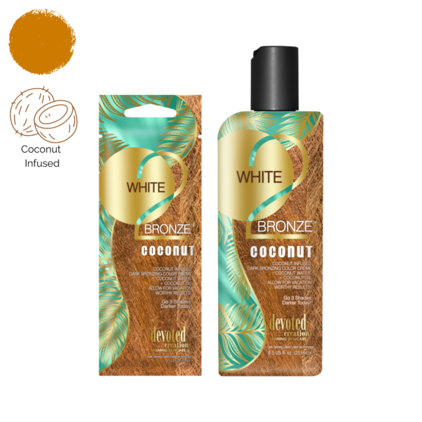 Devoted Creations White 2 Bronze Coconut