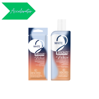 Devoted Creations White 2 Bronze Wave