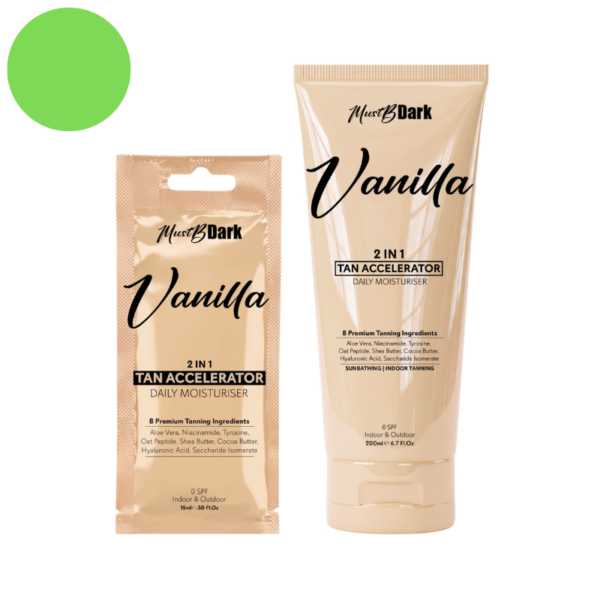 MustBDark Vanilla Tan Accelerator