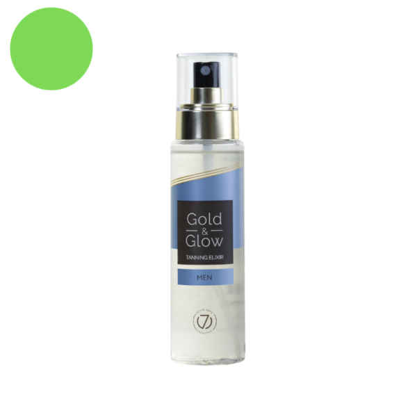 7Suns Gold & Glow MEN Dry Tanning Oil 100ml
