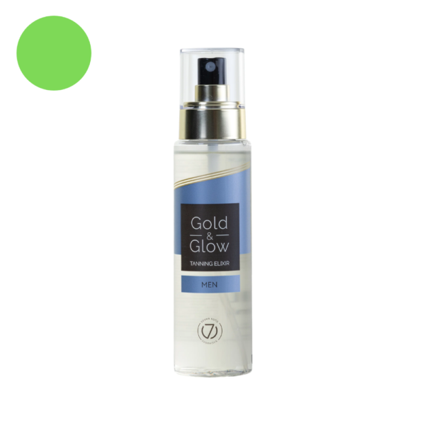 7Suns Gold & Glow MEN Dry Tanning Oil 100ml