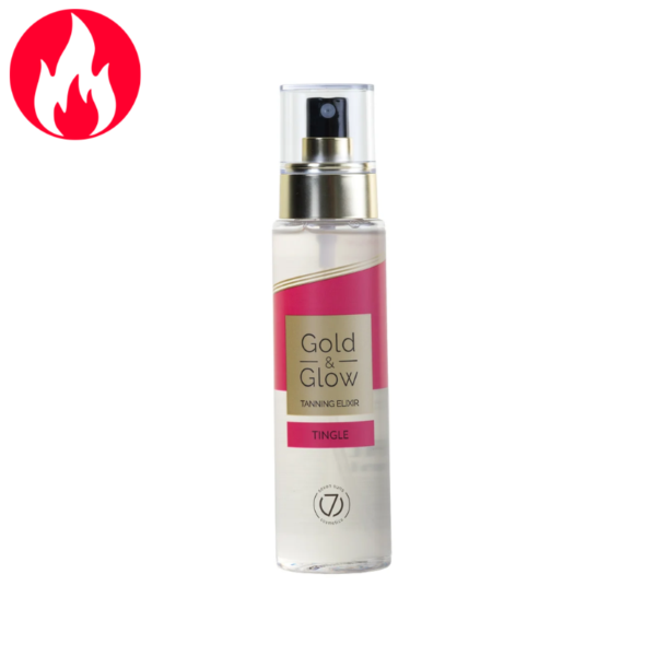 7Suns Gold & Glow TINGLE Dry Tanning Oil 100ml